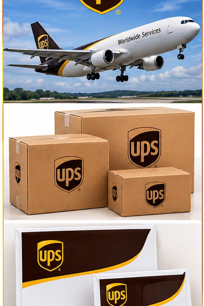 UPS aircraft and packaging