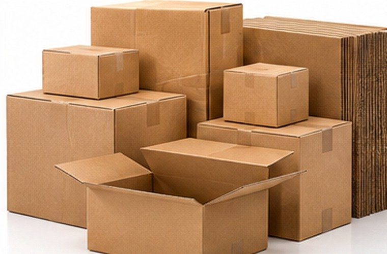 Shipping boxes and corrugated cartons