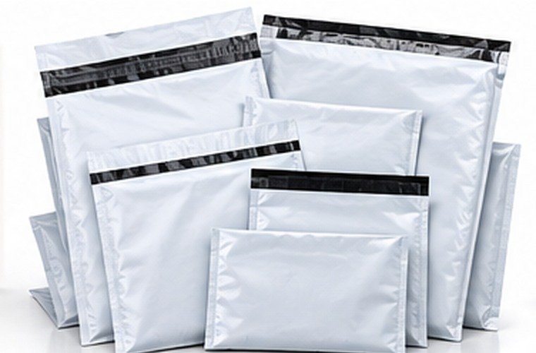 Poly mailers and shipping bags
